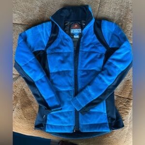 Columbia Omni heat blue and black jacket